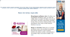 Desktop Screenshot of buenosairestur.com.br